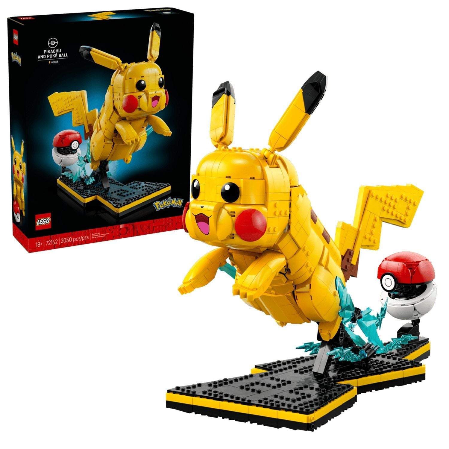 LEGO Pikachu and Poké Ball 72152