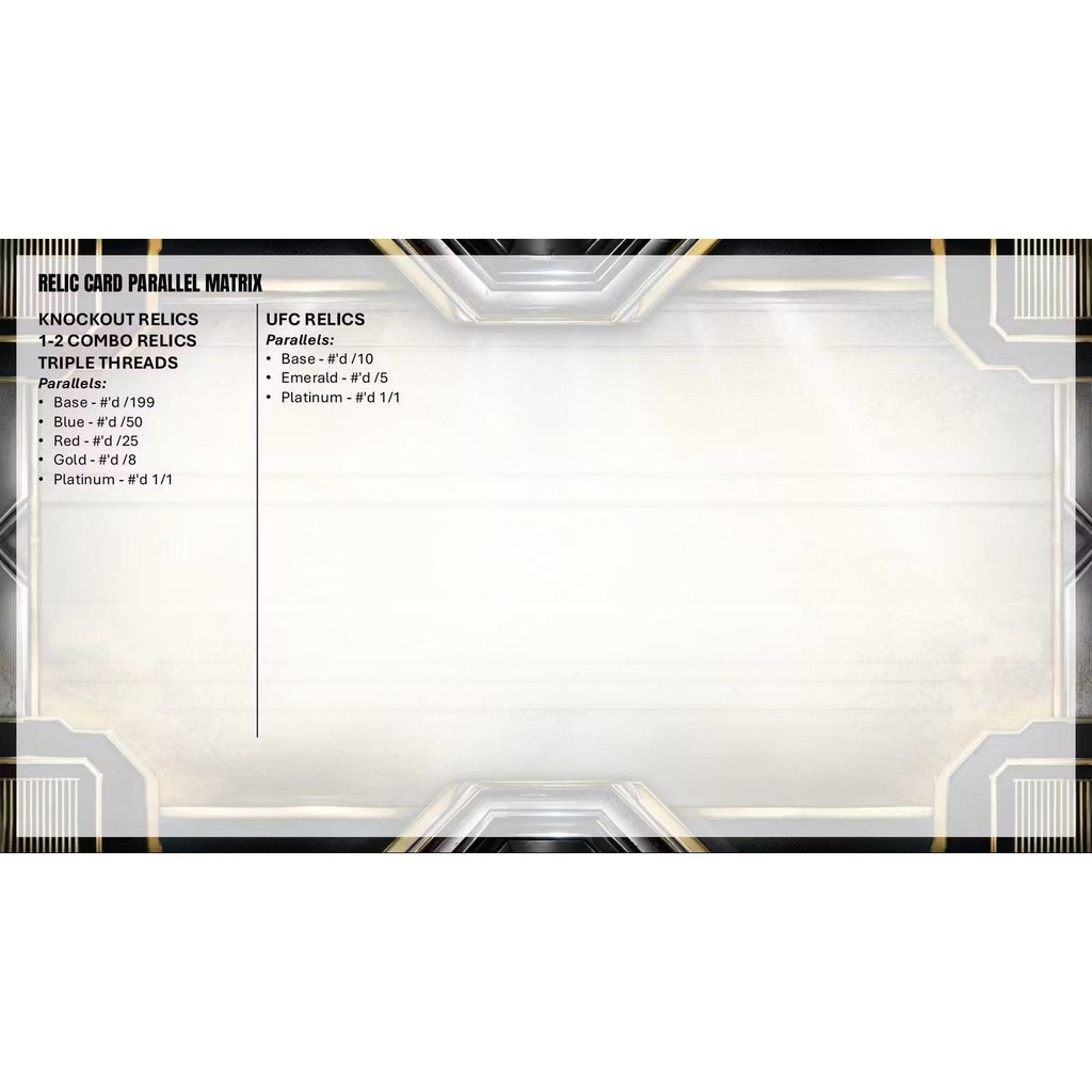 2026 Topps Knockout UFC Hobby Box