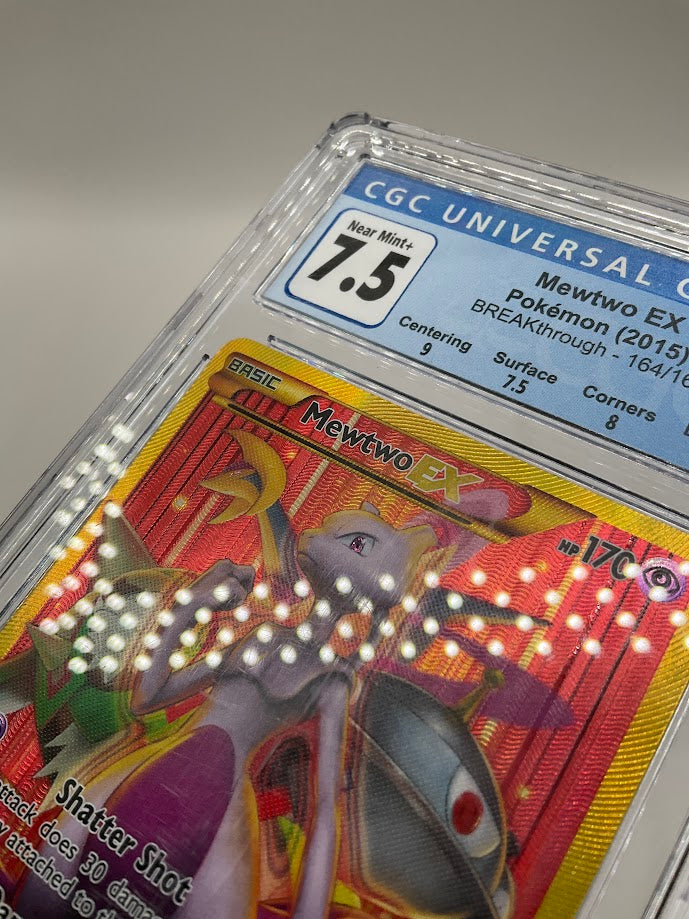 Mewtwo ex Pokemon Breakthrough #164 CGC 7.5