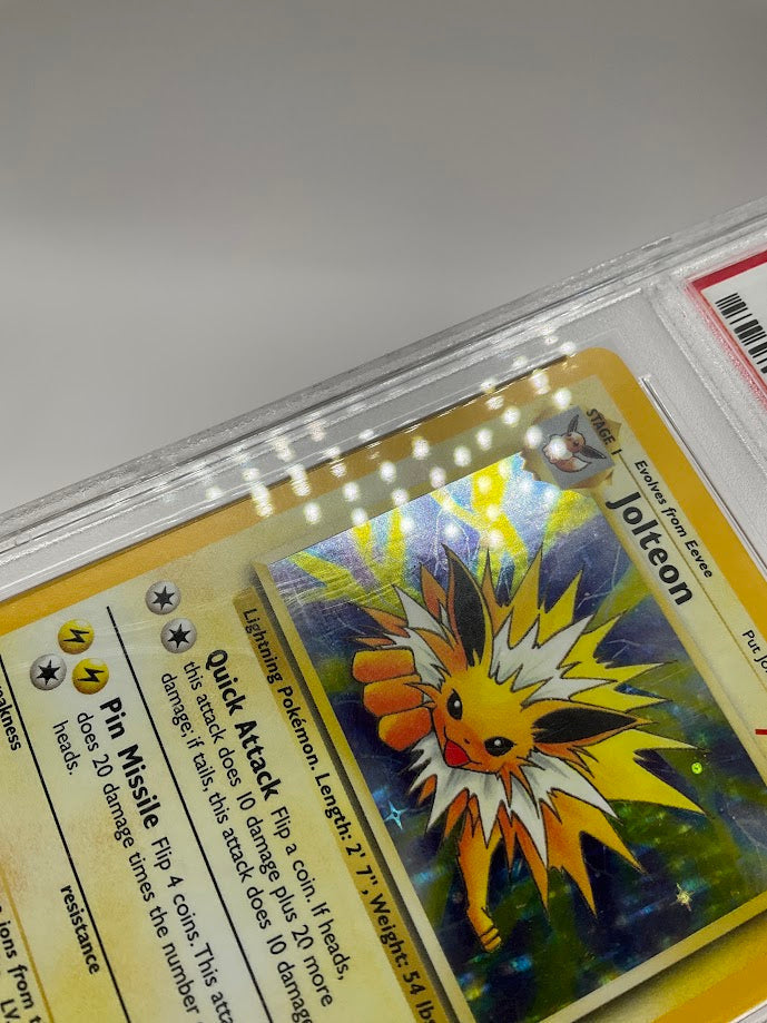 Jolteon Pokemon Jungle Holo #4 PSA 9