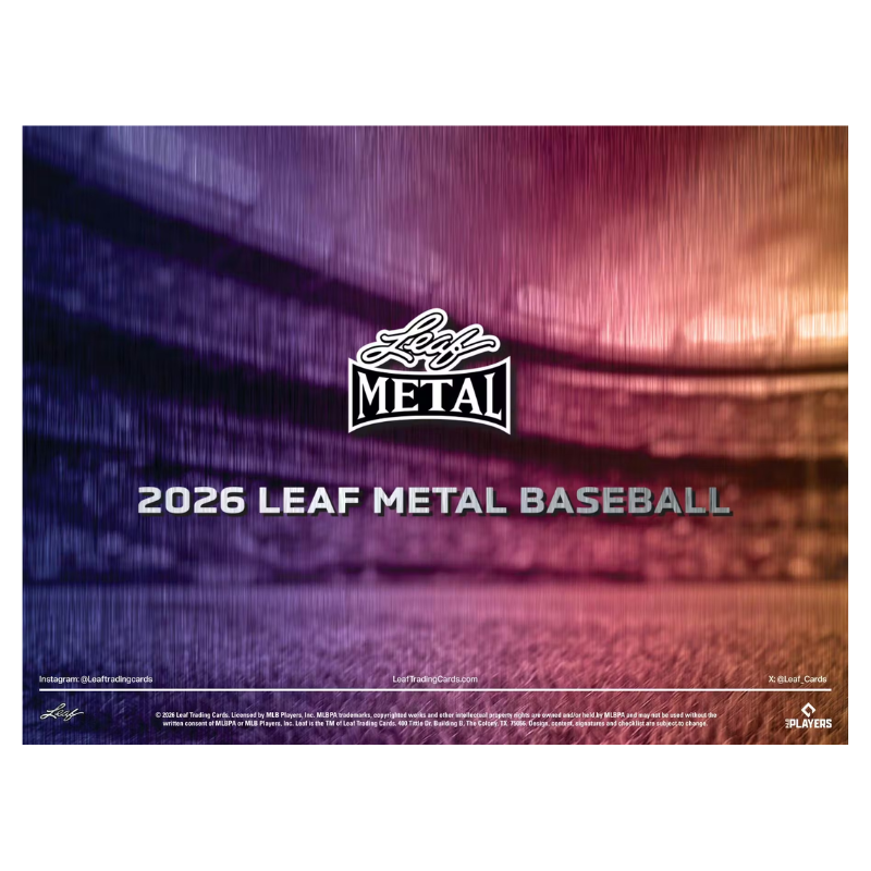 2026 Leaf Metal Baseball Hobby Box